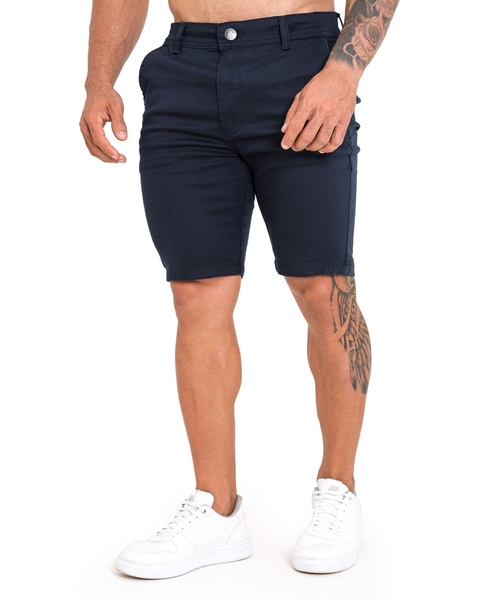 Bermuda Alfaiataria Cetim Slim Básica