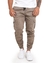 Calça Jogger Cargo Masculina Sarja Acetinada - comprar online