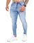 Calça Skinny Masculina Jeans Destroyed T400 na internet