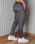 Calça Alfaiataria Masculina Classic Fit - Cinza Chumbo - comprar online