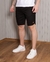 Short Sarja Masculino Cetim - Hidrorepelente Não Molha - Preto - comprar online