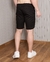 Short Sarja Masculino Cetim - Hidrorepelente Não Molha - Preto na internet