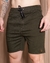 Bermuda de Sarja Masculina Short Cós Elástico - comprar online
