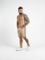 Bermuda Jeans Masculina Com Elastano - Bege - comprar online