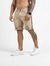 Bermuda Jeans Masculina Com Elastano - Bege