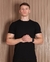 Camisa Básica Canelada Masculina Com Elastano