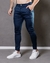 Calça Alfaiataria Corte Italiana Skinny Com Elastano - Azul Marinho - comprar online