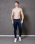 Calça Alfaiataria Corte Italiana Skinny Com Elastano - Azul Marinho - Rodrigs Conceito
