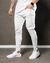 Calça Masculina de Sarja Com Elastano - Branca na internet