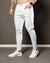 Calça Masculina de Sarja Com Elastano - Branca