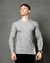 Camisas de Manga Longa para um Toque de Estilo e Conforto - Cinza Mescla