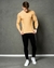 Camisas de Manga Longa para um Toque de Estilo e Conforto - Bege - comprar online