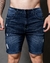 Bermuda Masculina Jeans Com Laycra