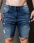 Bermuda Masculina Jeans Com Laycra