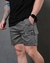 Bermuda Cargo Short Masculino Com Bolso Lateral - Cinza Chumbo