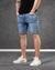 Bermuda Masculina Jeans Com Laycra destroyed