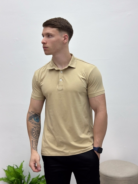 Camisa Polo Piquet de Alta Qualidade com Elastano