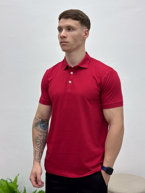 Camisa Polo Piquet de Alta Qualidade com Elastano