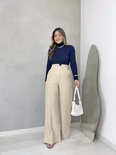 Calça pantalona na internet