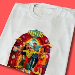 REMERA "PORTAL MAGICO" de Los Mellis - BLANCA