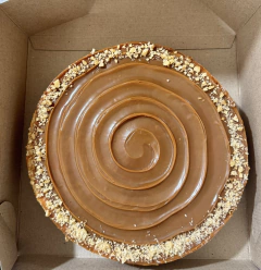 Cheesecake de dulce de leche en internet