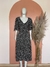 Vestido crepe Midi Poá M/G - comprar online