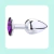 Plug Anal em Aço inoxidável com brilhante - G - SI - comprar online