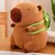 Capivara Pelucia Divertida Com mochila 23cm a 45cm