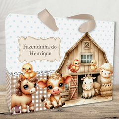 Sacolinha para Lembrancinhas tema Fazendinha - pacote com 10 unidades - comprar online