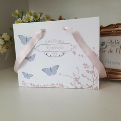 Sacolinha Personalizada para Lembrancinhas tema Borboletas - pacote com 10 unidades na internet