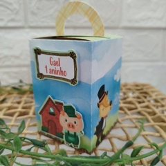 Kit de Caixinhas Personalizadas Festa 3 Porquinhos - comprar online