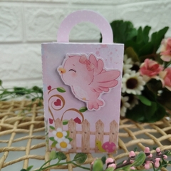 Imagem do Kit de Caixinhas Personalizadas para Lembrancinhas tema Jardim de Passarinhos