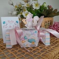 Imagem do Kit de Caixinhas Personalizadas para Lembrancinhas tema Circo Rosa