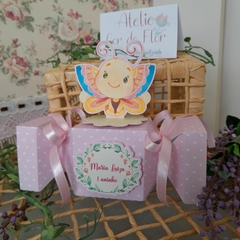 Kit de Caixinhas Personalizadas para Lembrancinha de festa Infantil tema Borboletas - Atelie Cor de Flor