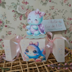Kit de Caixinhas Personalizadas tema Fundo do Mar
