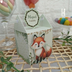 Kit de Caixinhas Personalizadas Festa Infantil Bichinhos do Bosque Encantado - loja online