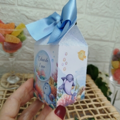 Kit de Caixinhas Personalizadas Festa Infantil tema Fundo do Mar Menino - loja online