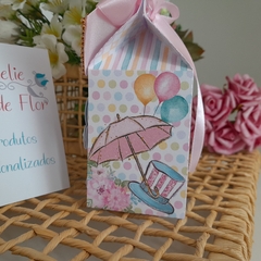 Kit de Caixinhas Personalizadas para Lembrancinhas tema Circo Rosa - loja online