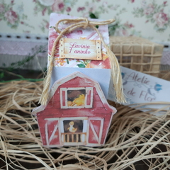 Kit de Caixinhas Personalizadas para Lembrancinhas tema Fazendinha Menina - loja online