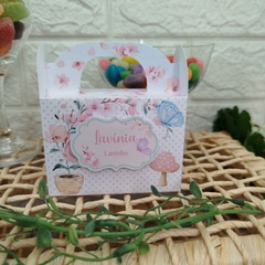 Kit de Caixinhas Personalizadas para Festa Infantil tema Jardim Encantado