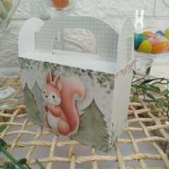 Kit de Caixinhas Personalizadas Festa Infantil Bichinhos do Bosque Encantado