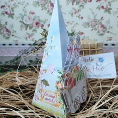 Kit de Caixinhas Personalizadas para Lembrancinhas tema Fazendinha Menina - Atelie Cor de Flor