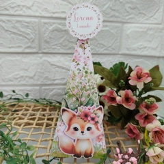 Kit de Caixinhas Personalizadas Festa Bichinhos do Bosque Encantado Menina - Atelie Cor de Flor