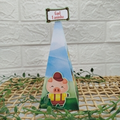 Kit de Caixinhas Personalizadas Festa 3 Porquinhos