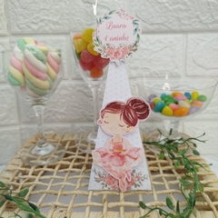Kit de Personalizados para Festa Infantil tema Bailarina