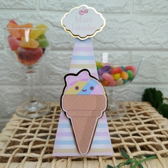 Kit Festa com Caixinhas Personalizadas tema Confeitaria