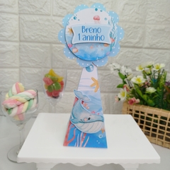 Imagem do Kit Festa Fundo do Mar – Caixinhas Personalizadas com Animais Marinhos