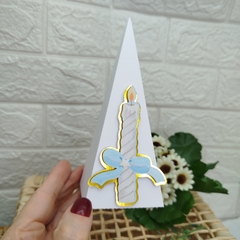 Kit de Caixinhas Personalizadas para Batizado Menino Luxo - Atelie Cor de Flor