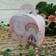 Imagem do Kit de Caixinhas Personalizadas para Lembrancinhas tema Jardim de Passarinhos