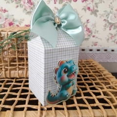 Kit de Caixinhas Personalizadas para Lembrancinha de festa Infantil tema Dinossauros